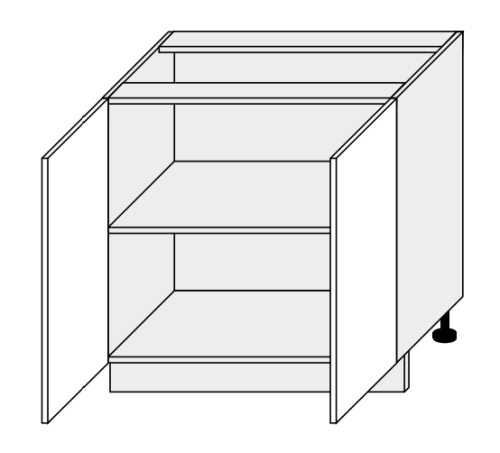 Kuchynská skrinka Rimini D11/80