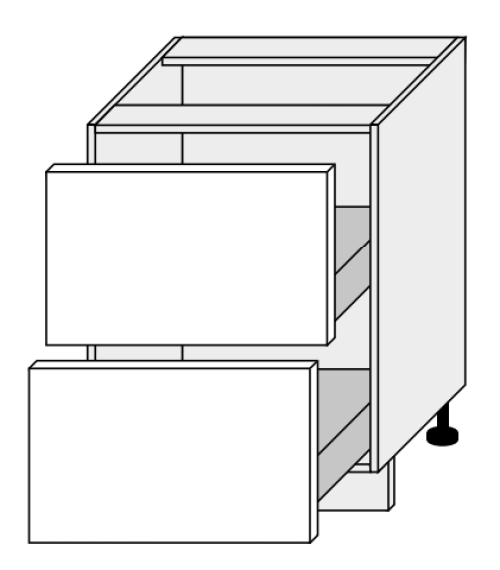 Kuchynská skrinka Malmo D2M/60