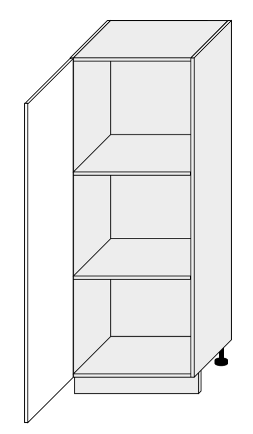 Kuchynská skrinka Brerra D5D/60/154