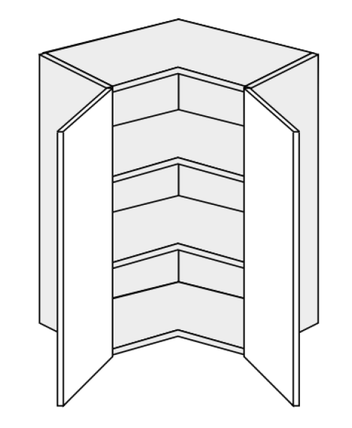 Kuchynská skrinka Rimini W12/60 rohová