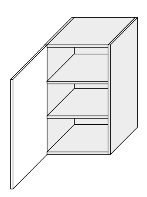 Kuchynská skrinka Silver W2/45