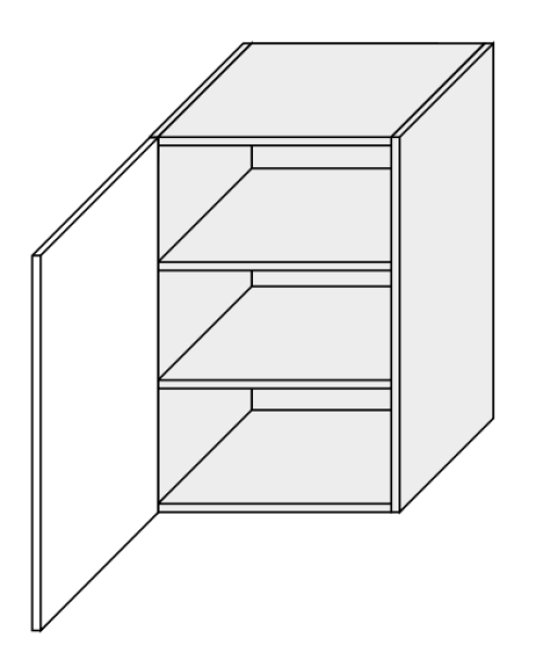 Kuchynská skrinka Brerra W2/50