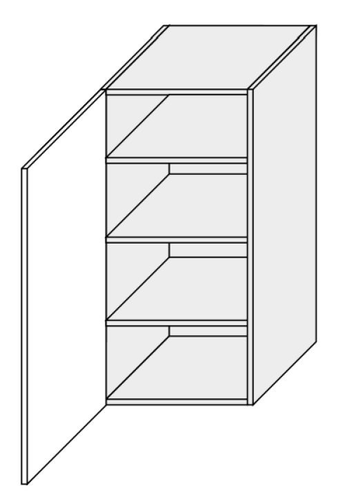 Kuchynská skrinka Emporium W4/40