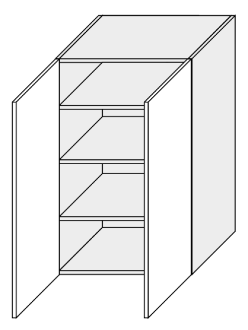 Kuchynská skrinka Emporium W4/60