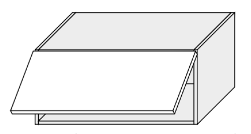 Kuchynská skrinka Platinum W4B/80