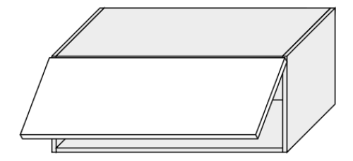 Kuchynská skrinka Platinum W4B/90